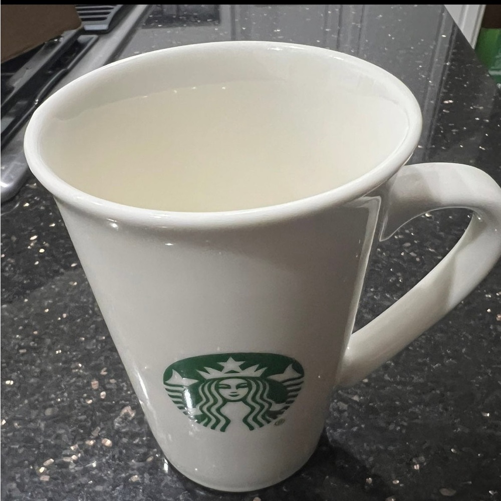 Starbucks Green White Mermaid Logo